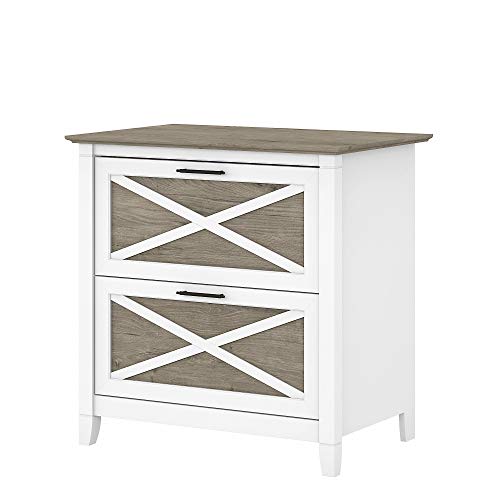 Bush Furniture 2 Drawer Lateral File Cabinet, Pure Whit...
