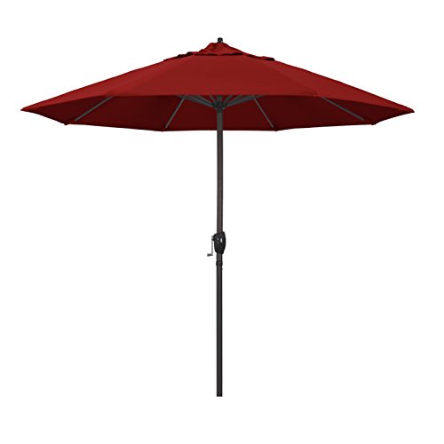 California Umbrella ATA908117-5403 9' Round Aluminum Ma...