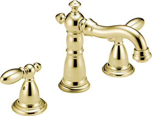 Delta Faucet Victorian Widespread Bathroom Faucet 3 Hol...