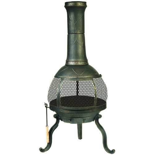 Kay Home Products Deckmate Sonora Outdoor Chimenea Fire...