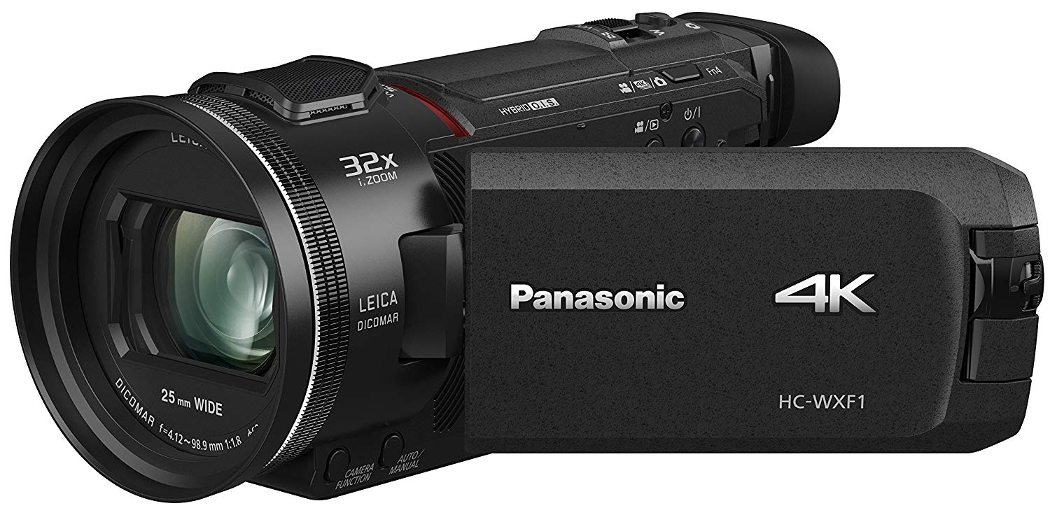 Panasonic HC-WXF1 Wi-Fi 4K Ultra HD Video Camera Camcorder