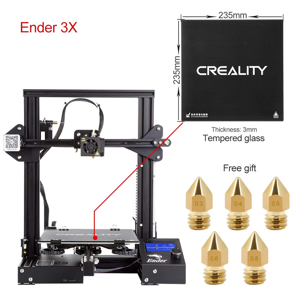 Creality 3D Creality3D Ender - 3 DIY 3D Printer Kit