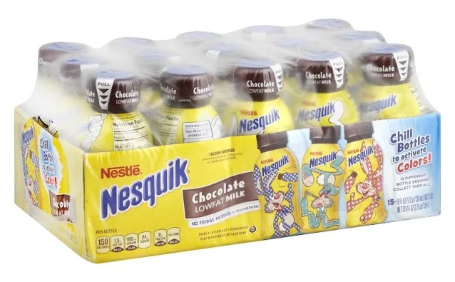 Nestle Nesquik 1% Low Fat Chocolate Milk - 15 pack, 8 fl oz bottles
