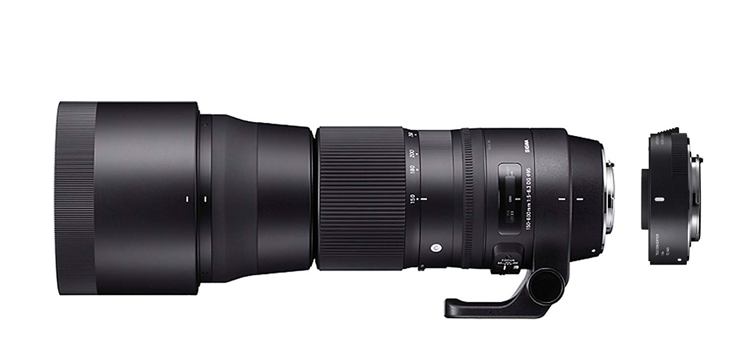 SIGMA 150-600mm f/5-6.3 DG OS HSM Contemporary Lens for...